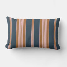 Elegante Listra de Ticking Azul Marinho Rosa