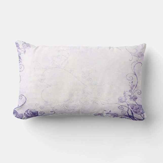 Almofada Lombar Elegante Purple Vintage (Frente)