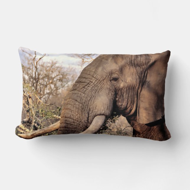 Almofada Lombar Elephant Lovers Art (Frente)