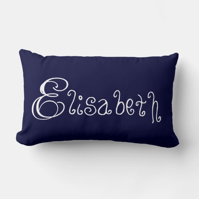 Almofada Lombar Elisabeth Ella Lumbar Travesseiro (Frente)
