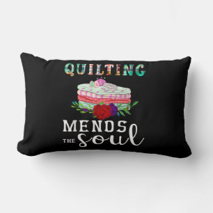 Almofada Lombar Encerrando Mends Soul Quilter Gift Amantes De Qu