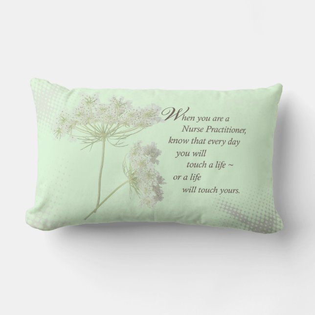 Almofada Lombar Enfermeiro Touch Vive flor selvagem (Frente)