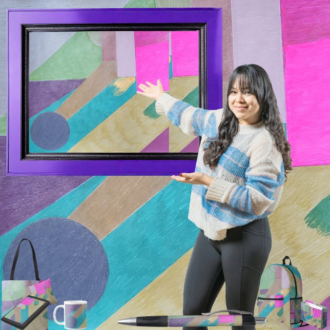 Almofada Lombar Entrada (Get the full "Entrance" collection at: https://bit.ly/SmartArtIIZazzle.)