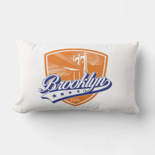 Almofada Lombar Escudo do Brooklyn com Design Swoosh