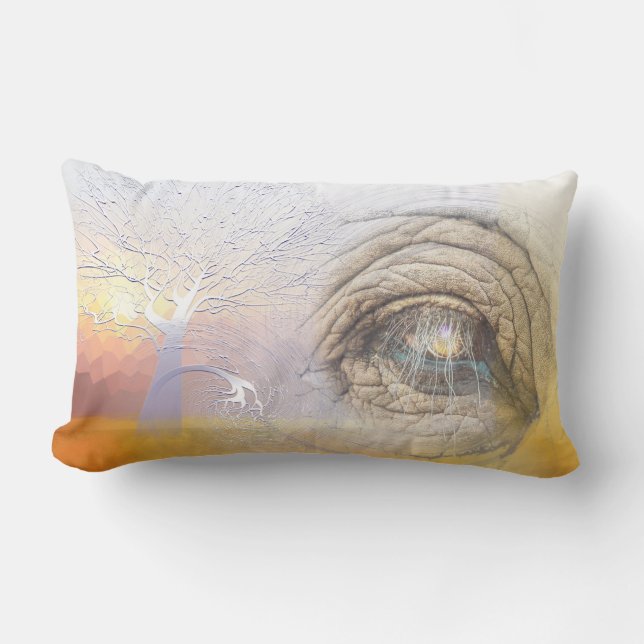 Almofada Lombar Espírito do elefante (Frente)