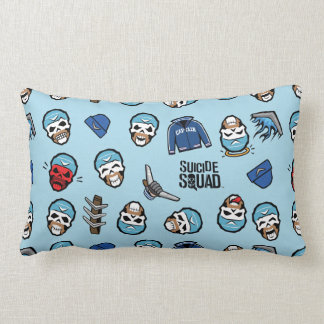 Almofada Lombar Esquadrão Suicida | Capitão Boomerang Emoji Patter