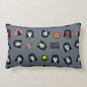 Almofada Lombar Esquadrão Suicida Padrão Enchantress Emoji