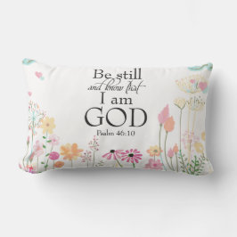 Almofada Lombar Está Bem Com Minha Alma Cristã