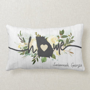 Almofada Lombar Estado da Geórgia personalizou sua rusticidade de 