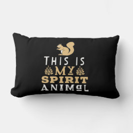 Almofada Lombar Este É O Meu Animal Espírito