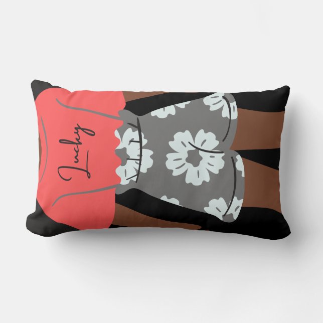 Almofada Lombar estilo de forma do corpo (Frente)