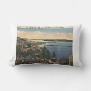 Almofada Lombar Estilo de Vintagem do Newport VT Lake Memphremagog