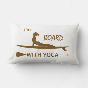Almofada Lombar Estou Conselho com Yoga