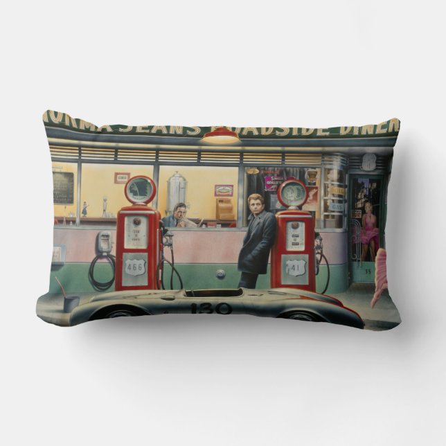 Almofada Lombar Estrada do destino (Frente)