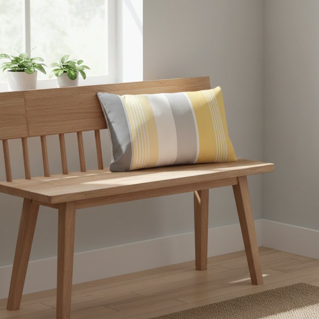 Almofada Lombar Estrias Amarelas Sunny (Criador carregado)