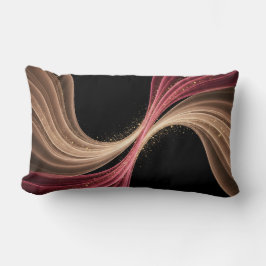 Almofada Lombar Eternal Flow of Love — Abstract Romantic Art