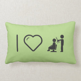 Almofada Lombar Eu amo cortadores do cabeleireiro
