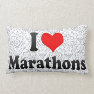 Almofada Lombar Eu amo maratonas