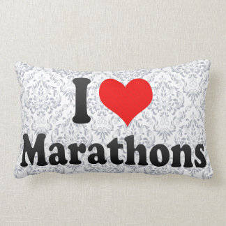 Almofada Lombar Eu amo maratonas