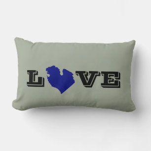 Almofada Lombar Eu amo Michigan