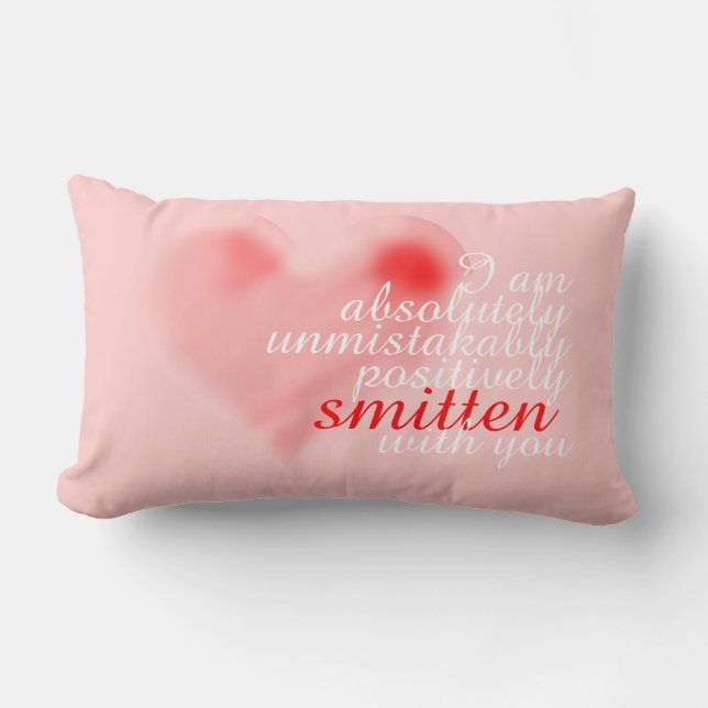 Almofada Lombar Eu sou (rosa) (Frente)