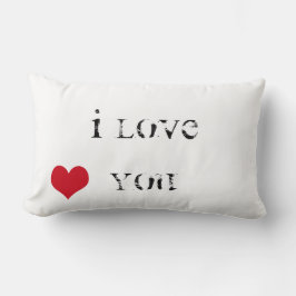 Almofada Lombar Eu te amo