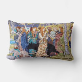 Almofada Lombar Eugene Grasset - Painel Decorativo Harmonia
