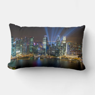 Almofada Lombar Exposição de Luz no Centro de Singapura