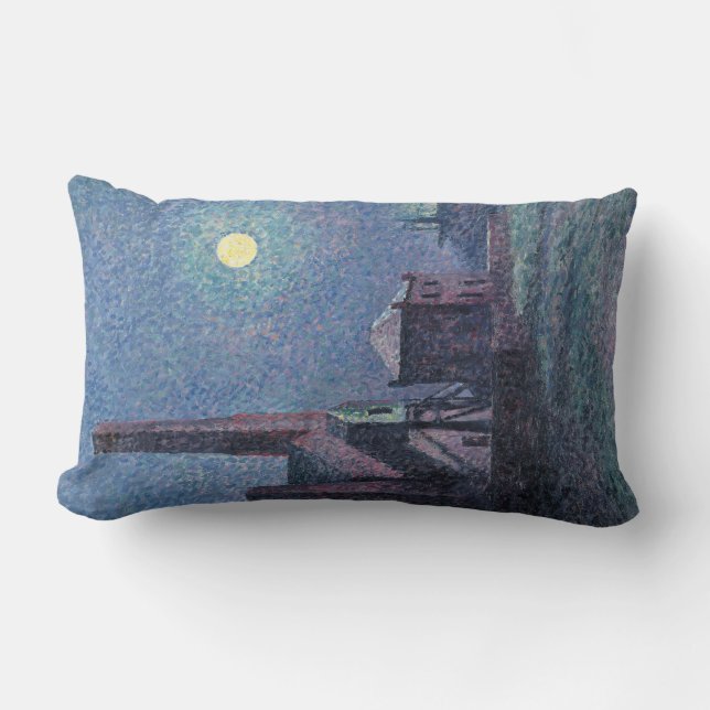 Almofada Lombar Fábrica à Lua (Paisagem Urbana) (Luce) (Frente)
