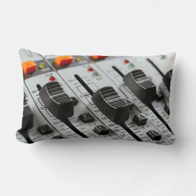 Almofada Lombar Faders do misturador do estúdio de gravação (Frente)