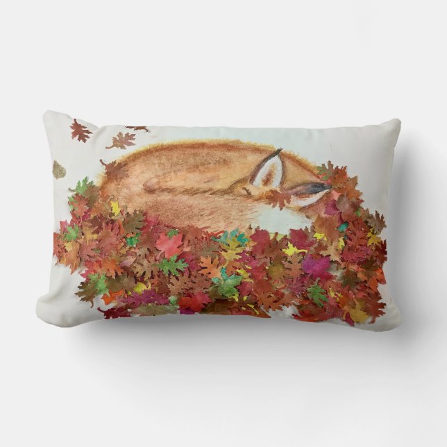 Almofada Lombar Fall Fox pillow (Frente)