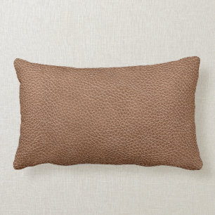 Almofada Lombar Falso Brown natural de couro