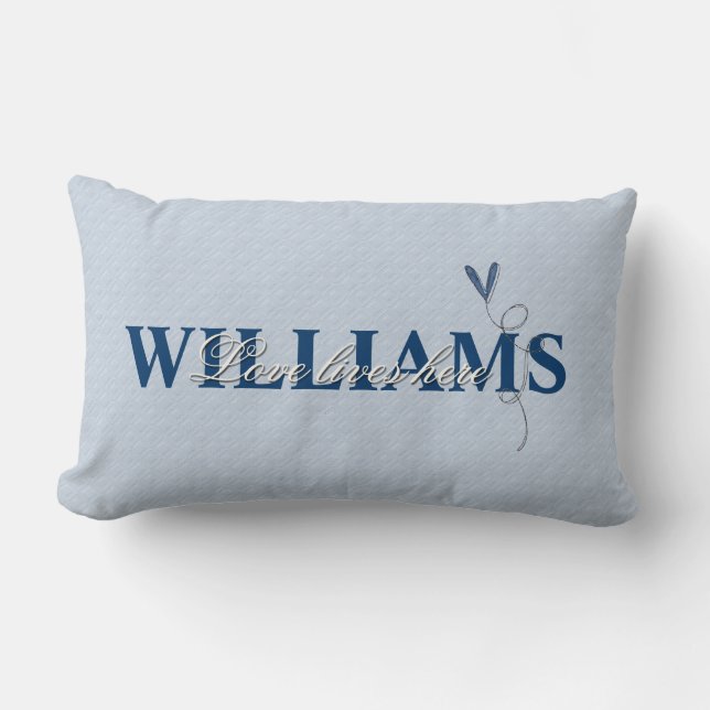 Almofada Lombar Família e Amor (Frente)