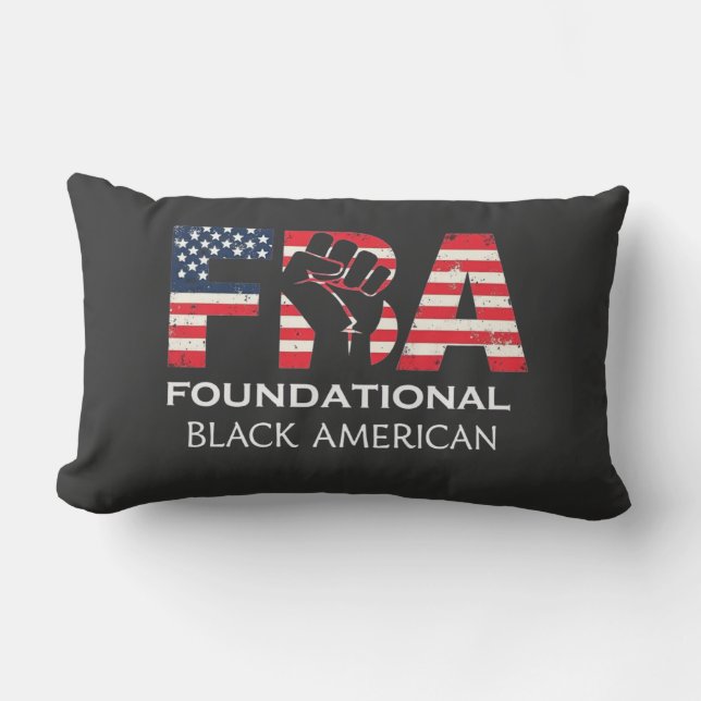 Almofada Lombar FBA Afro-Americanos Fundamentais (Frente)