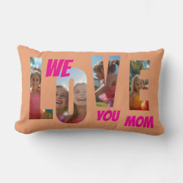 Almofada Lombar Feliz Dia das Mães Amor