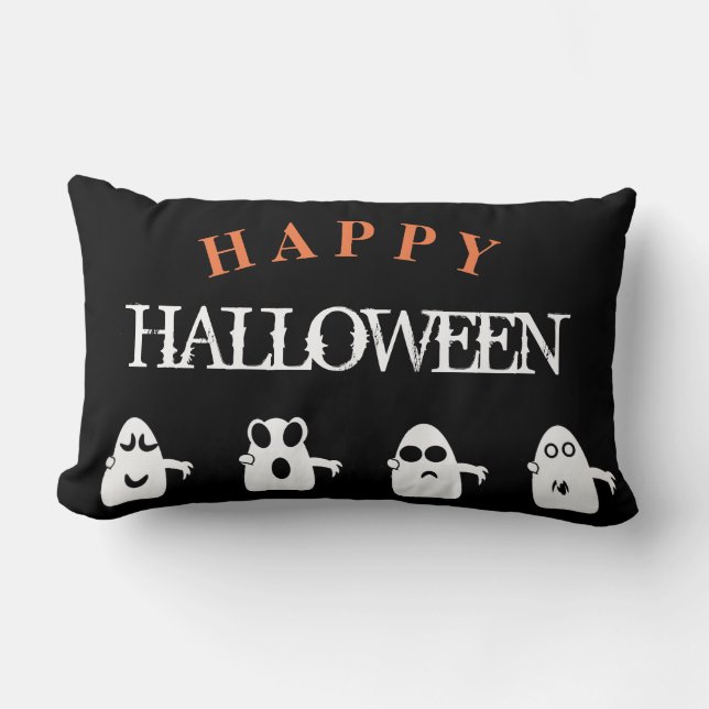 ALMOFADA LOMBAR FELIZ HALLOWEEN (Frente)