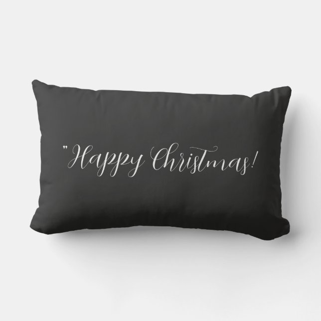 Almofada Lombar Feliz Natal texto Sonhos Doces (Verso)