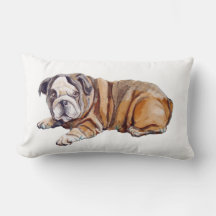 Filhote de Bulldog Fofo Branco