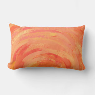 Almofada Lombar Fire Lake Orange Swirl