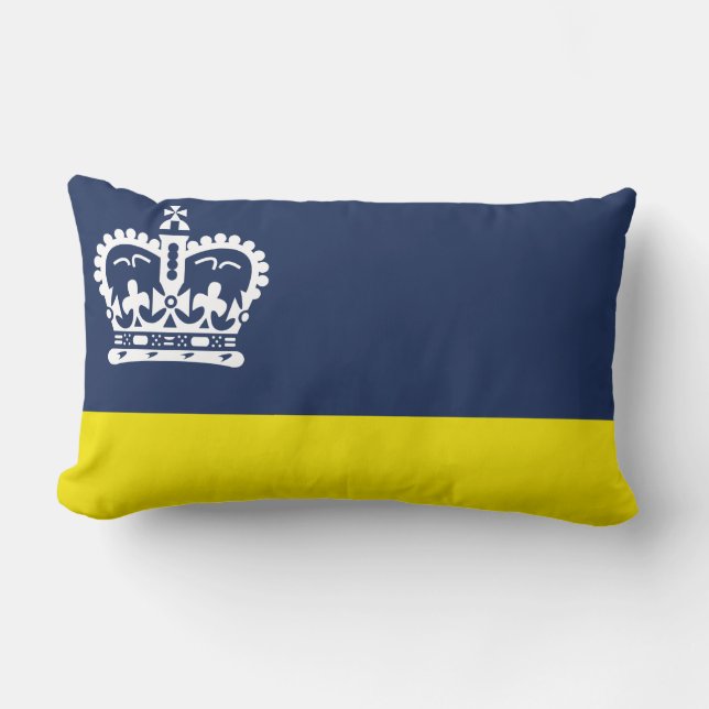 Almofada Lombar Flag of Regina, Saskatchewan Lumbar Pillow (Frente)