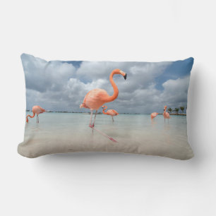Almofada Lombar Flamingos Beach Aruba