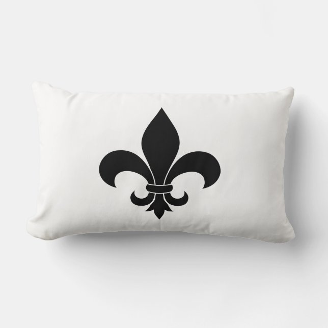 Almofada Lombar Fleur de lis Pattern Classic (Frente)