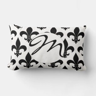 Almofada Lombar Fleur de lis Pattern francês