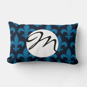 Almofada Lombar Fleur de lis Pattern francês