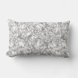 Almofada Lombar Floral Country Francês