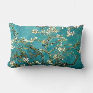 Almofada Lombar Flores de Amendoeira de Van Gogh Impressionismo Cl