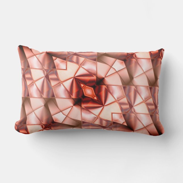 Almofada Lombar "Flores precuras" gigantescas, desenho digital (Frente)