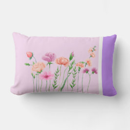 Almofada Lombar Flores Selvagens Elegantes Cushion Lombar