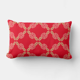 Almofada Lombar Flores tropicais e Travesseiros decorativos revers