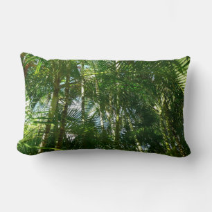 Almofada Lombar Floresta de Palmeiras Natureza Tropical